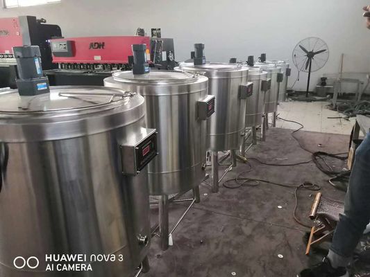 500L لا الصدأ الفولاذ المقاوم للصدأ آلة بسترة مع التكنولوجيا المتقدمة