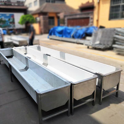 1.2mm الفولاذ المقاوم للصدأ شرب حوض 250W أحواض تغذية حيوانات المزرعة
