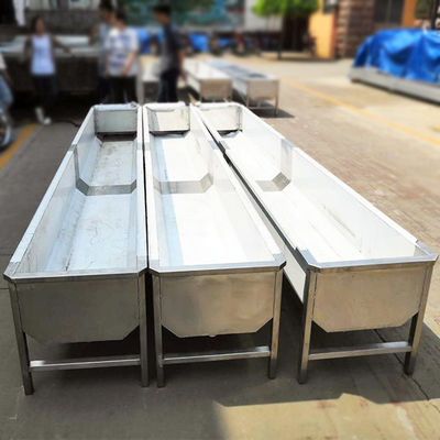 1.2mm الفولاذ المقاوم للصدأ شرب حوض 250W أحواض تغذية حيوانات المزرعة