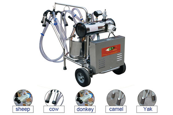 Dairy Big Farm 20 ~ 24pcs / H الدليل التجاري آلة حلب الماعز الإلكترونية