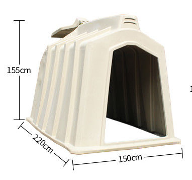 عرض صغير مقاوم للصدأ 333 سم مجموعة العجل القفص للماشية