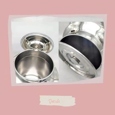 تخزين الحبوب باي الهواء محكمة الغلق الفولاذ المقاوم للصدأ علب الحليب 20 لتر